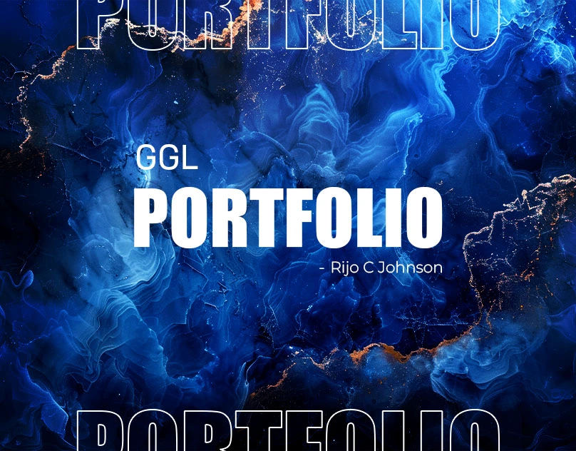 GGL — Portfolio — project cover from Rijo C Johnson’s Behance portfolio